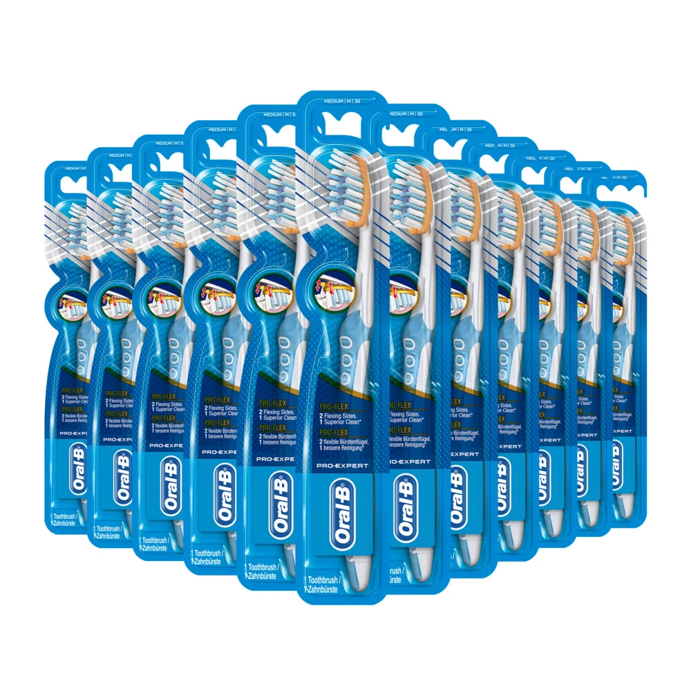 Oral B 12x Oral-B Tandenborstel Pro-Expert Premium Pro-Flex Medium 1 Oral B 12x Oral-B Tandenborstel Pro-Expert Premium Pro-Flex Medium