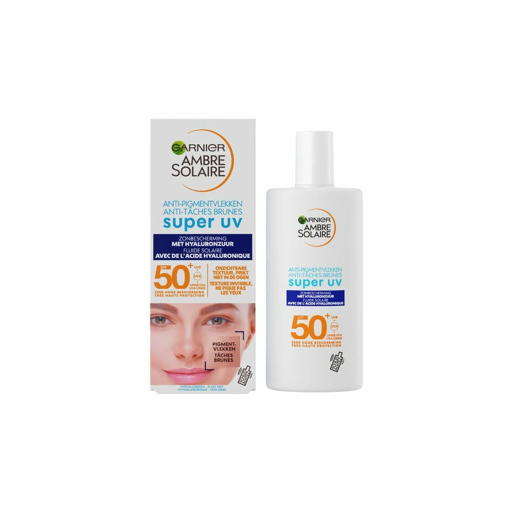 Garnier Ambre Solaire Sensitive Expert+ Gezicht Zonnemelk SPF 50+ 2 Garnier Ambre Solaire Sensitive Expert+ Gezicht Zonnemelk SPF 50+ - Afbeelding 2