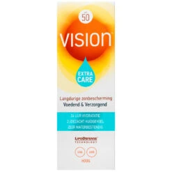 Vision Zonnebrand Crème Extra Care SPF 50