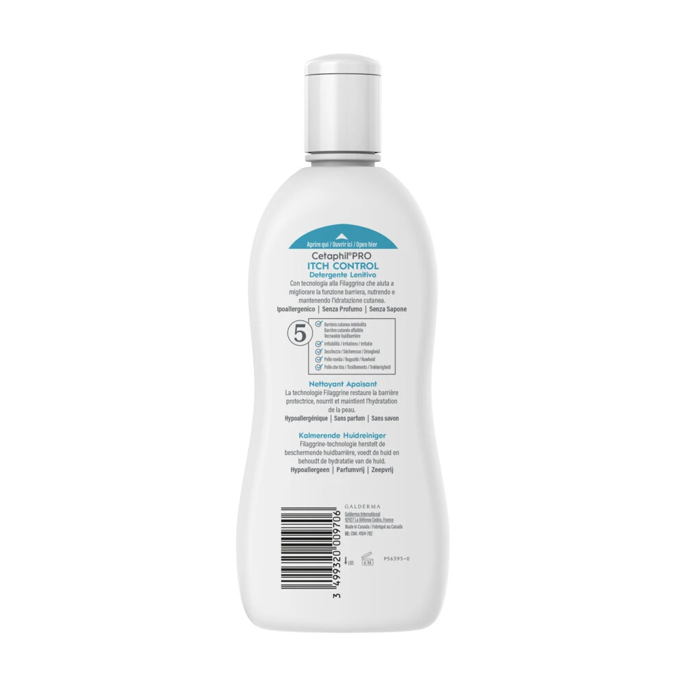 Cetaphil PRO Itch Control Kalmerende Huidreiniger 2 Cetaphil PRO Itch Control Kalmerende Huidreiniger - Afbeelding 2