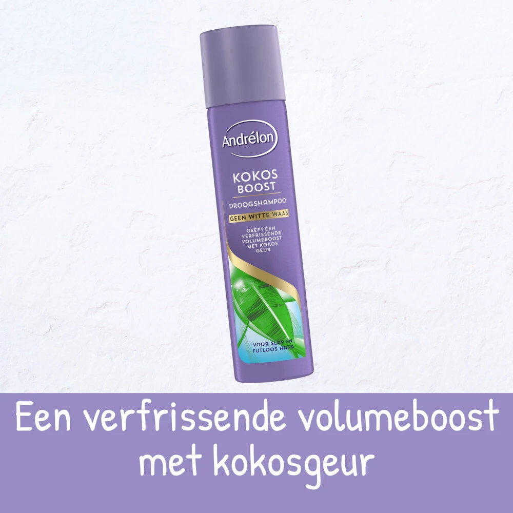 6x Andrelon Droogshampoo Kokos Boost 3 6x Andrelon Droogshampoo Kokos Boost - Afbeelding 3