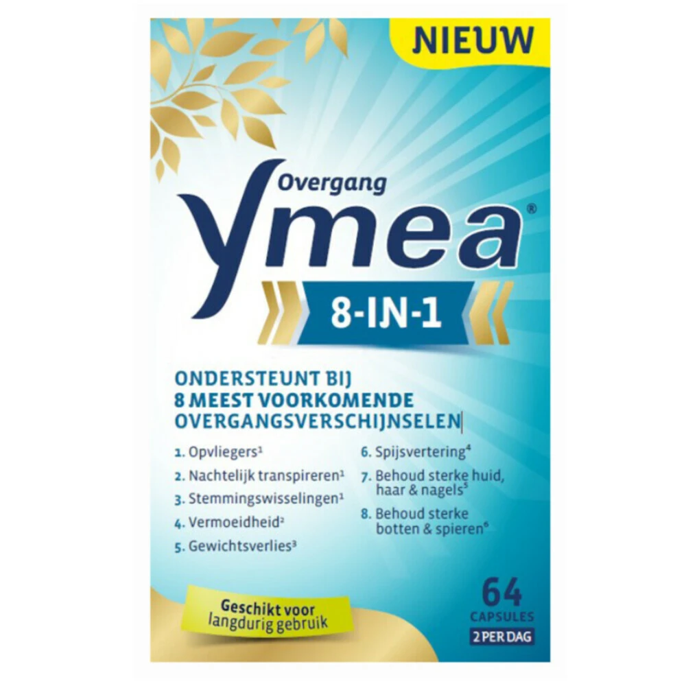 2x Ymea Overgang 8 In 1 Capsules 1 2x Ymea Overgang 8 In 1 Capsules