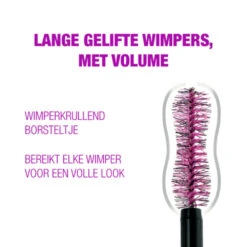 Maybelline The Falsies Lash Lift Mascara - 01 Waterproof -Plein Winkel 1003587 4