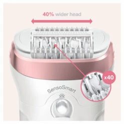 Braun Silk-épil 9 9-980 Epilator Wit / Roségoud 10 Braun Silk-épil 9 9-980 Epilator Wit / Roségoud -Plein Winkel 1003890 5