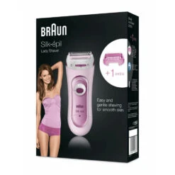 Braun Elektrisch Scheerapparaat En Trimmersysteem Silk-épil 5-100 Roze -Plein Winkel 1003922 6