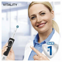 Oral B Oral-B Elektrische Tandenborstel Vitality Zwart -Plein Winkel 1004505 4