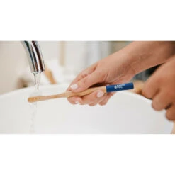 3x Hydrophil Tandenborstel Bamboe Kind Rood -Plein Winkel 1005112 3