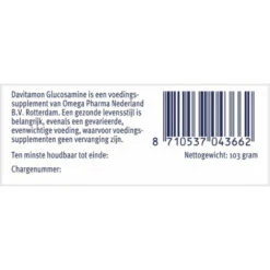 Davitamon Glucosamine -Plein Winkel 1008748 4