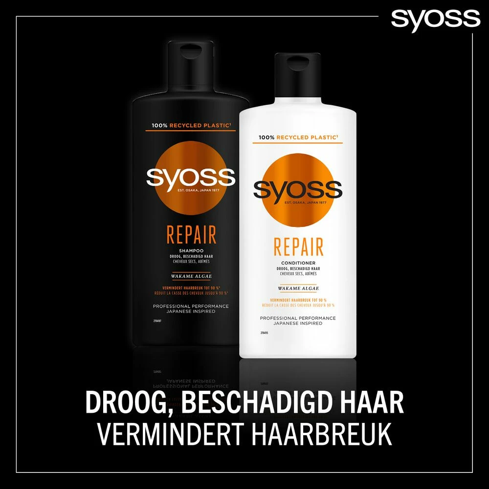 6x Syoss Repair Therapy Shampoo 2 6x Syoss Repair Therapy Shampoo - Afbeelding 2