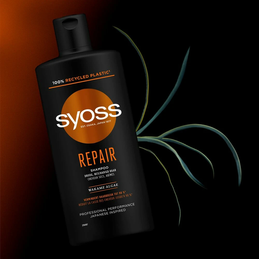 6x Syoss Repair Therapy Shampoo 4 6x Syoss Repair Therapy Shampoo - Afbeelding 4