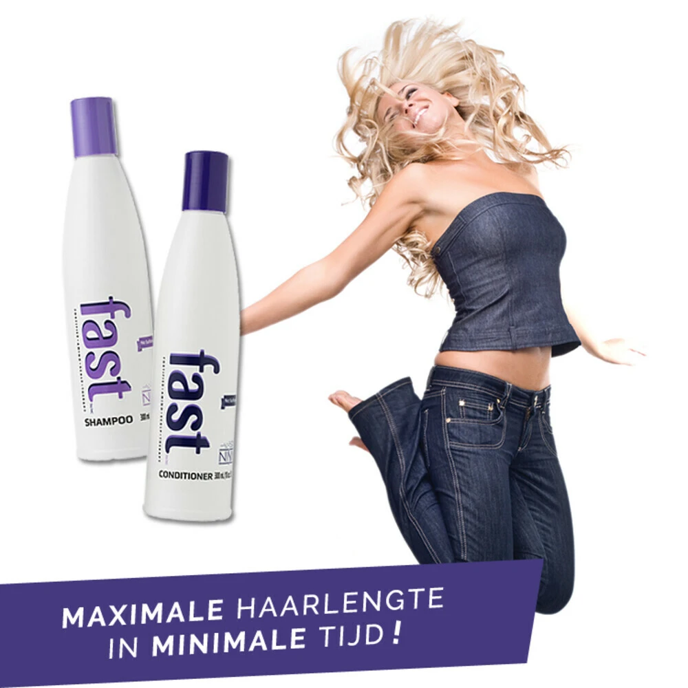 F.A.S.T. Shampoo & Conditioner Sulfaatvrij Haargroeiversneller 3 F.A.S.T. Shampoo & Conditioner Sulfaatvrij Haargroeiversneller - Afbeelding 3