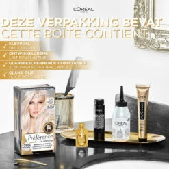 L'Oreal Lu0027Oréal Preference Haarkleuring 11.11 Venice - Ultra Licht Asblond -Plein Winkel 1010235 3