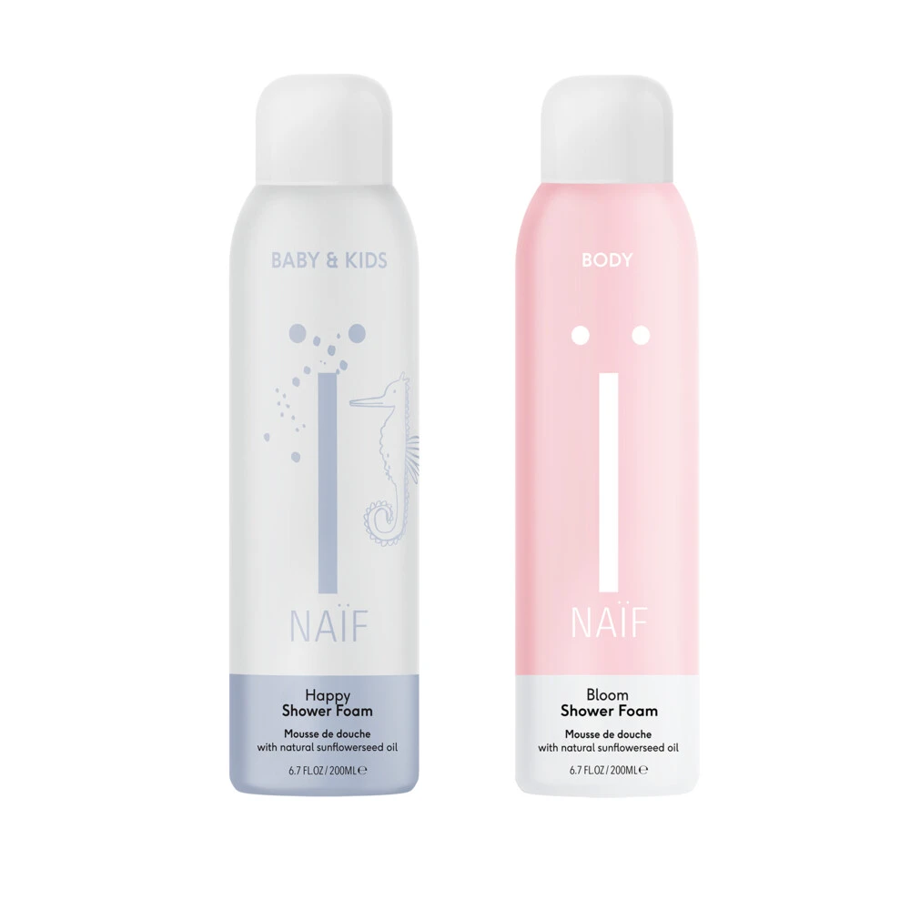 Naïf Familie Doucheschuim Pakket 1 Naïf Familie Doucheschuim Pakket