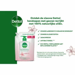 6x Dettol Handzeep Antibacterieel Navulling Jasmijn -Plein Winkel 1014568 3