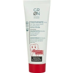 3x GRN Tandpasta Kids Aardbei