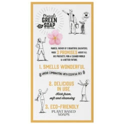 6x Marcelu0027s Green Soap Showerbar Vanilla & Cherry Blossom -Plein Winkel 1014742 3