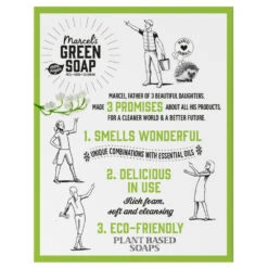 6x Marcelu0027s Green Soap Shampoobar Tonka & Muguet -Plein Winkel 1014744 4
