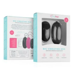 Easytoys XL Vibratie-Ei Met Afstandsbediening Zwart -Plein Winkel 1016404 4