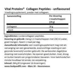 3x Vital Proteins Collageen Peptiden -Plein Winkel 1016632 4