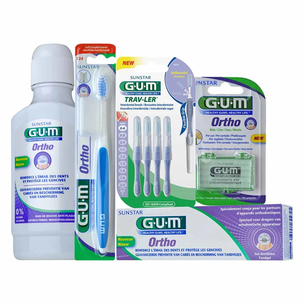 GUM® GUM Ortho Pakket 1 GUM® GUM Ortho Pakket