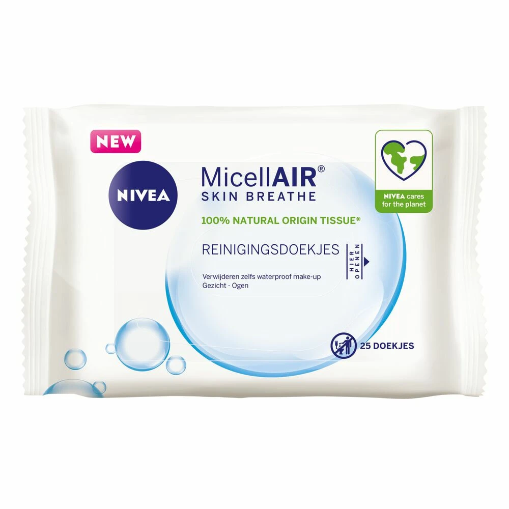 6x Nivea Reinigingsdoekjes Micellair 1 6x Nivea Reinigingsdoekjes Micellair