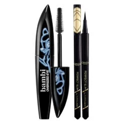 L'Oreal Lu0027Oréal Bambi XXL Mascara En Super Liner Perfect Slim Eyeliner Pakket