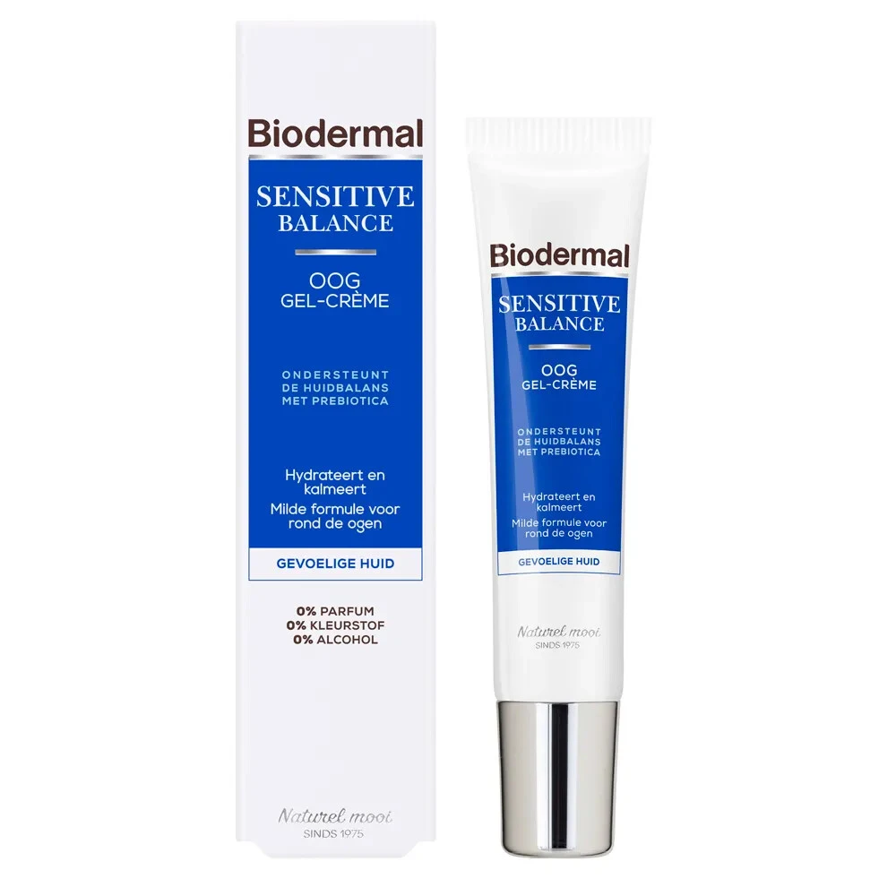 Biodermal Sensitive Balance Oogcrème 2 Biodermal Sensitive Balance Oogcrème - Afbeelding 2