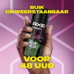 6x Axe Wild Deodorant En Bodyspray Fresh Bergamot + Pink Pepper -Plein Winkel 1023202 5