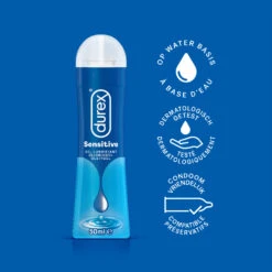 Durex Condooms Classic Natural En Glijmiddel Play Sensitive Pakket -Plein Winkel 1029289 3
