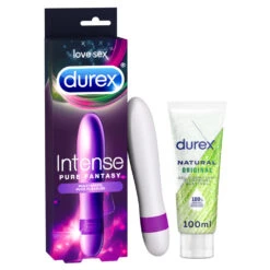 Durex Vibrator Orgasm Intense En Glijmiddel Natural Pakket