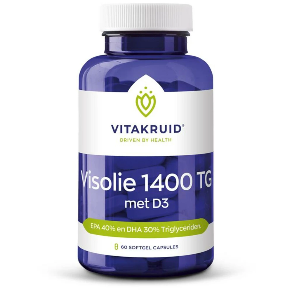 Vitakruid Visolie 1400 TG Met D3 1 Vitakruid Visolie 1400 TG Met D3