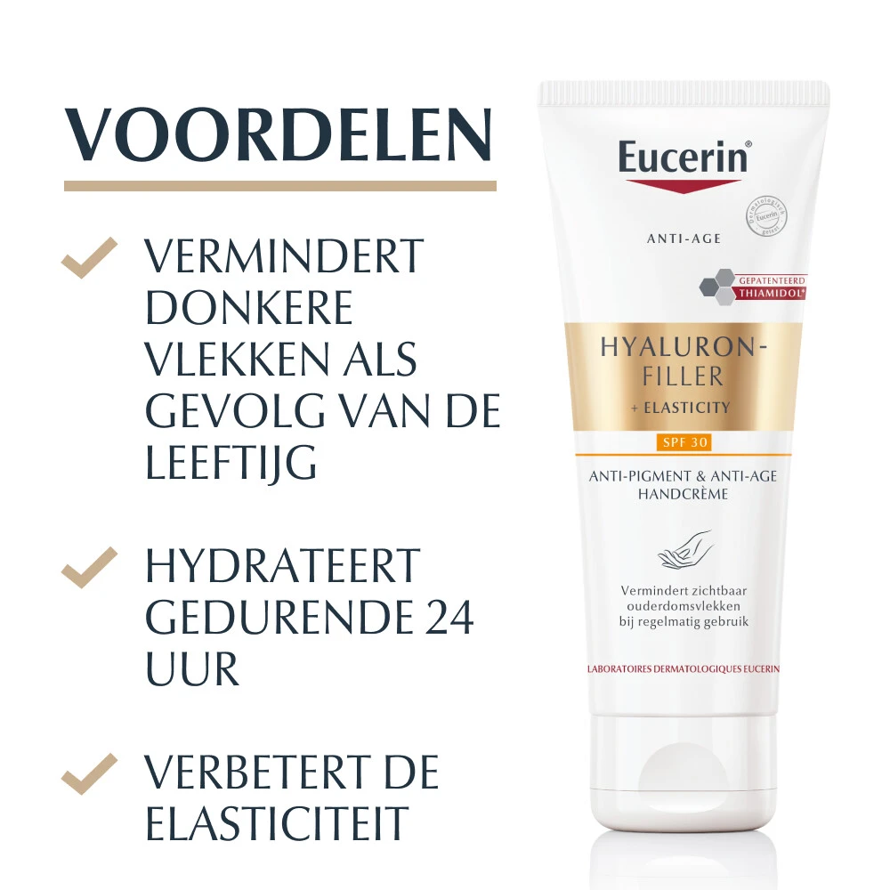 Eucerin Handcrème Hyaluron-Filler + Elasticity 3 Eucerin Handcrème Hyaluron-Filler + Elasticity - Afbeelding 3