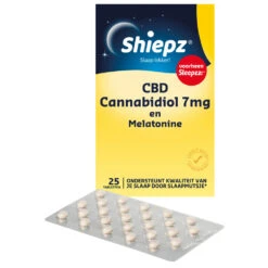 2x Shiepz Melatonine Met 7 Mg CBD 6 2x Shiepz Melatonine Met 7 Mg CBD -Plein Winkel 1035138 3