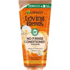 6x Garnier Loving Blends No Rinse Conditioner Argan & Camelia