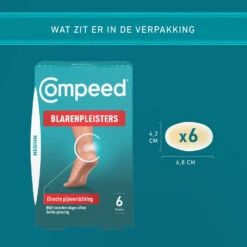 2x Compeed Blarenpleister Medium -Plein Winkel 1036969 5