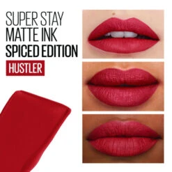 Maybelline SuperStay Matte Ink Lipstick 335 Hustler -Plein Winkel 1037237 4