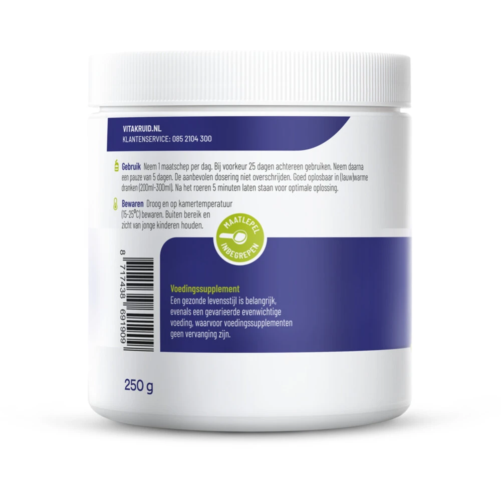 Vitakruid Collageen Solugel Poeder 3 Vitakruid Collageen Solugel Poeder - Afbeelding 3