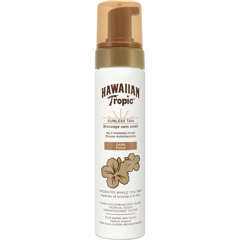 Hawaiian Tropic Sunless Tan Foam Dark 1 Hawaiian Tropic Sunless Tan Foam Dark