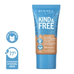 Rimmel KIND & FREE Vegan Foundation 150 Rose Vanilla
