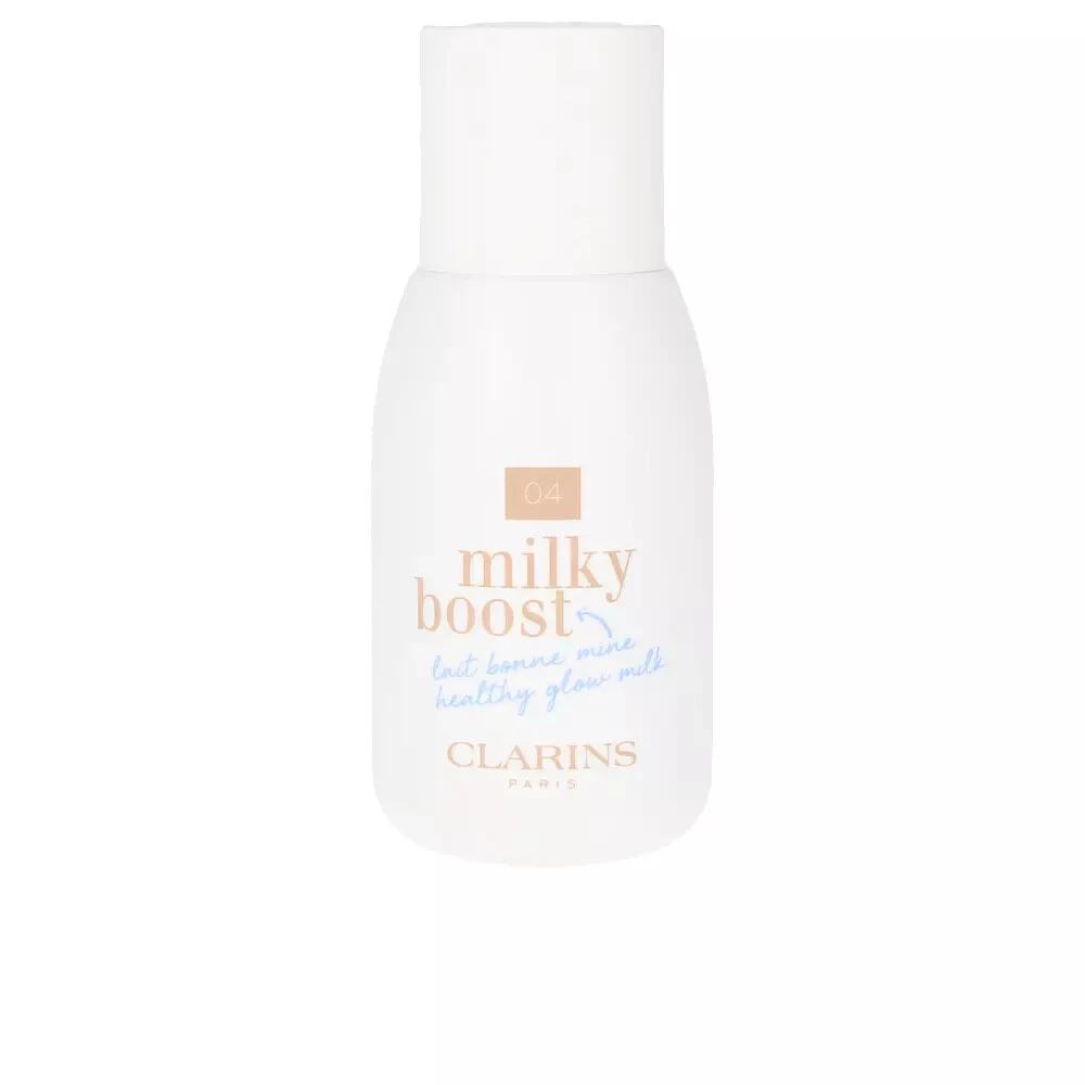Clarins Milky Boost Foundation 04 Milky Auburn 1 Clarins Milky Boost Foundation 04 Milky Auburn