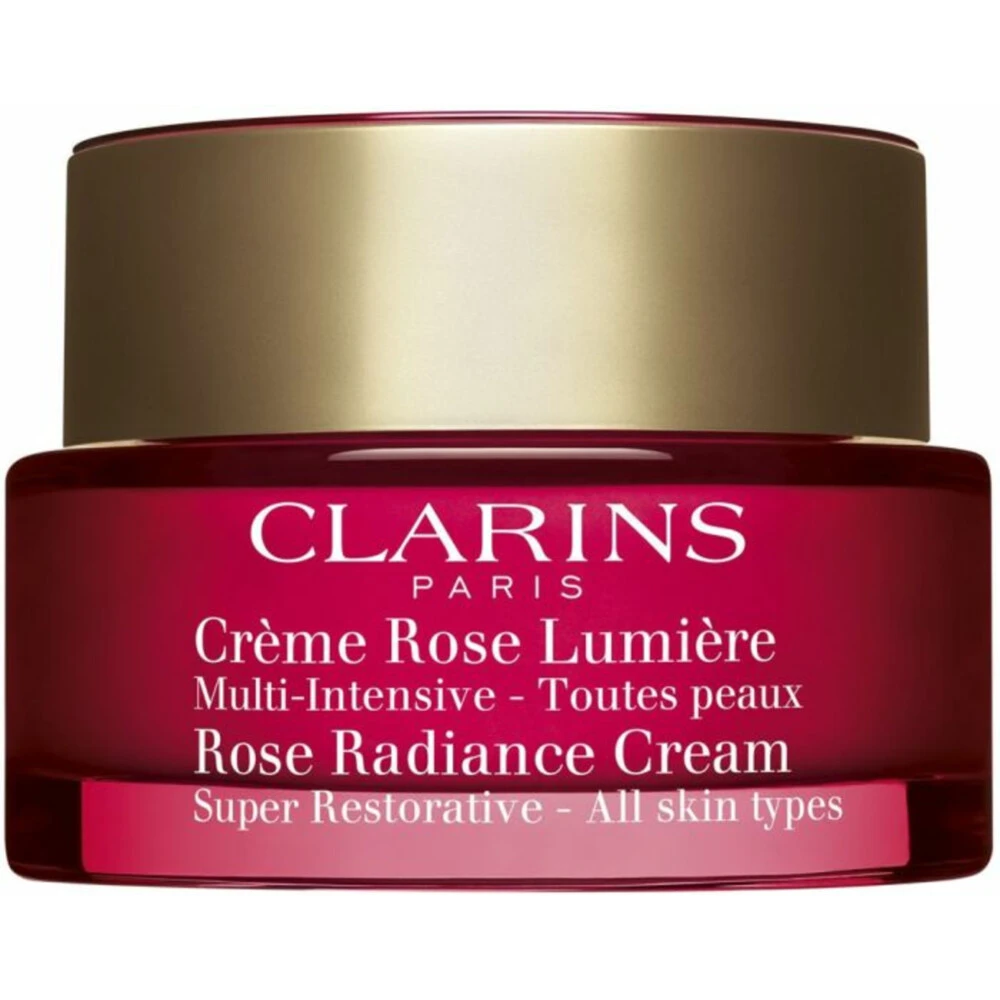 Clarins Rose Radiance Cream Super Restorative Dagcrème 1 Clarins Rose Radiance Cream Super Restorative Dagcrème