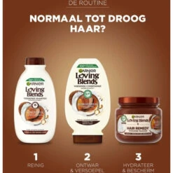 6x Garnier Loving Blends Kokosmelk En Macadamia Shampoo -Plein Winkel 1048914 3