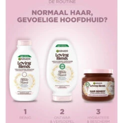 6x Garnier Loving Blends Milde Haver Conditioner 6 6x Garnier Loving Blends Milde Haver Conditioner -Plein Winkel 1048919 3