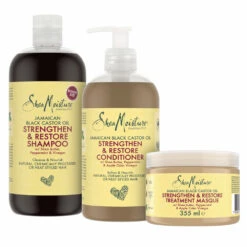 Shea Moisture Jamaican Black Castor Oil Strenghten & Restore Shampoo -Plein Winkel 1049787 4