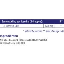 Vitakruid CBD Olie 10% Full Spectrum -Plein Winkel 1050588 4