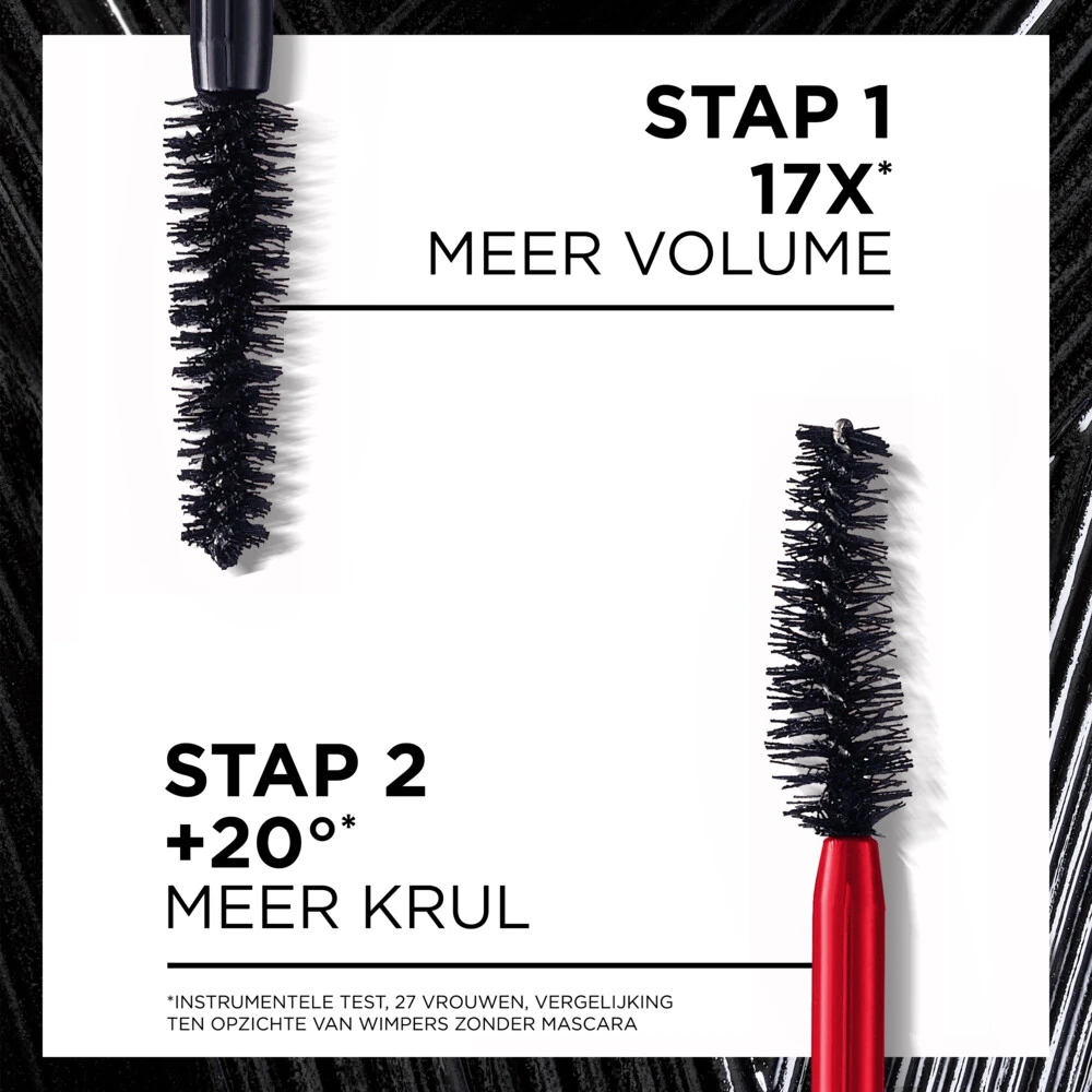 L'Oreal Lu0027Oréal Pro XXL Mascara Lift Black Nude 3 L'Oreal Lu0027Oréal Pro XXL Mascara Lift Black Nude - Afbeelding 3