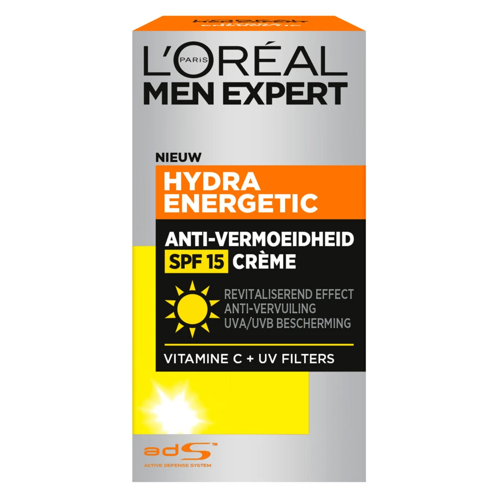 L'Oreal Lu0027Oréal Hydra Energetic Hydraterende Gezichtscrème SPF 15 1 L'Oreal Lu0027Oréal Hydra Energetic Hydraterende Gezichtscrème SPF 15