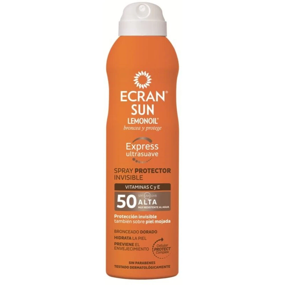 Ecran Sun Invisible Spray Carrot SPF 50 1 Ecran Sun Invisible Spray Carrot SPF 50