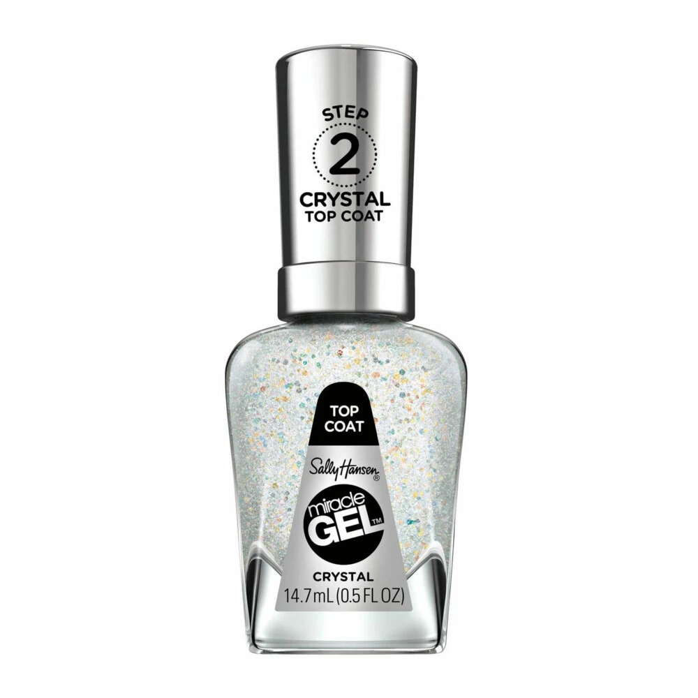 Sally Hansen Miracle Gel Nagellak 105 Crystal Top Coat 1 Sally Hansen Miracle Gel Nagellak 105 Crystal Top Coat