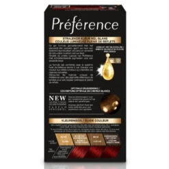 L'Oreal Lu0027Oréal Preference Haarkleuring 3.66 Intens Donkerrood -Plein Winkel 1055281 3